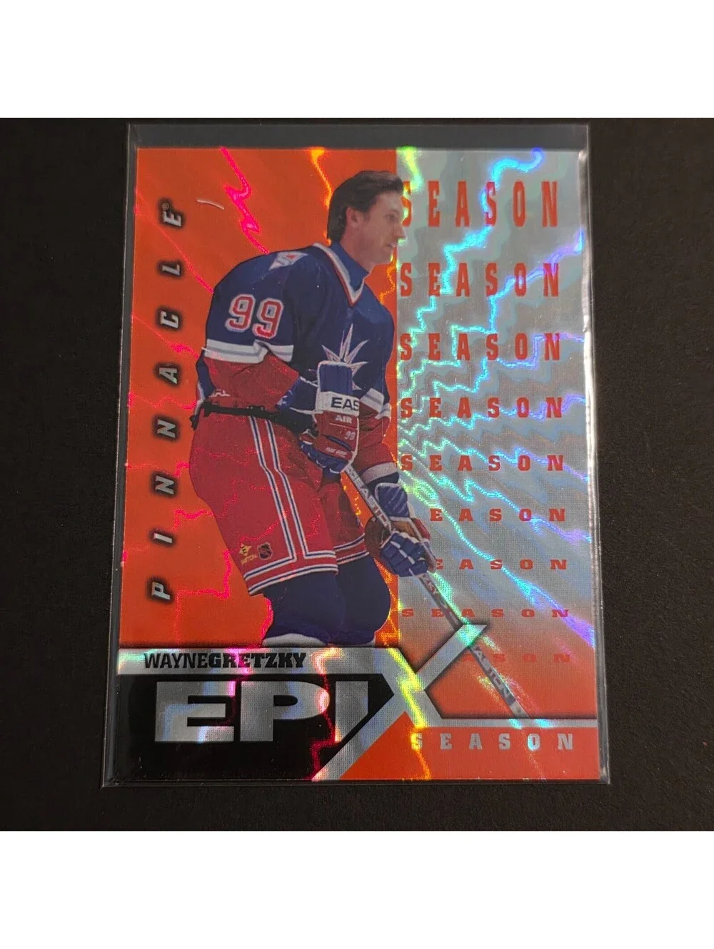 1997-98 Pinnacle - Epix Wayne Gretzky #E1 Orange Season